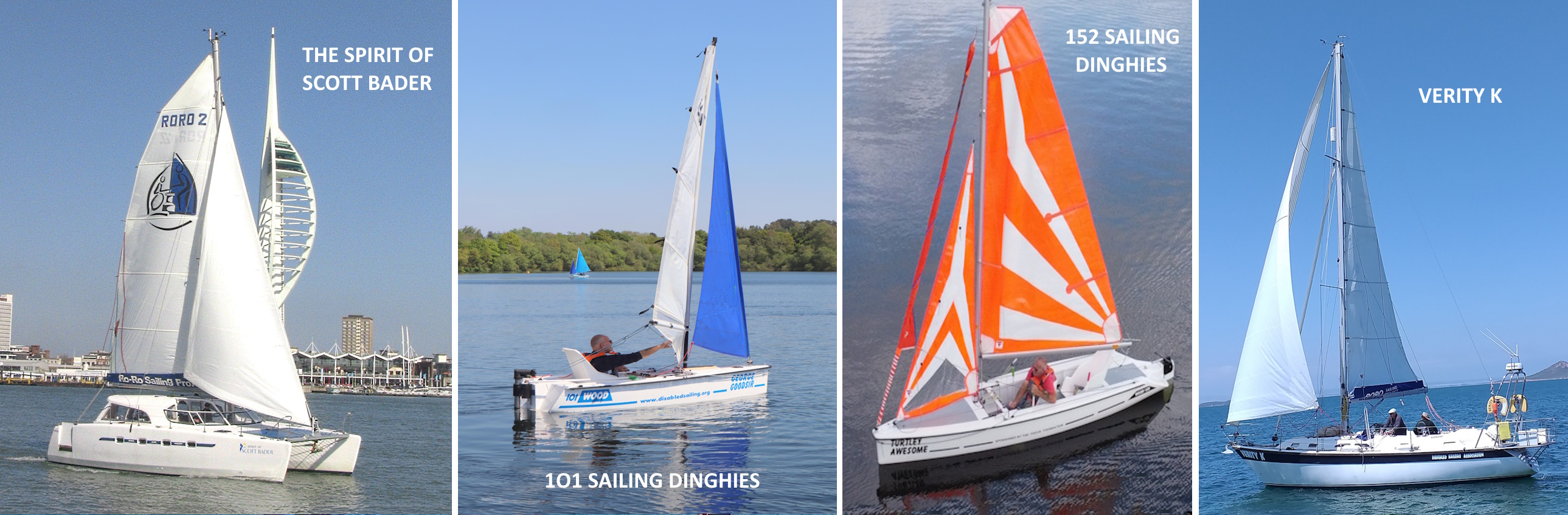 yachts and dinghies